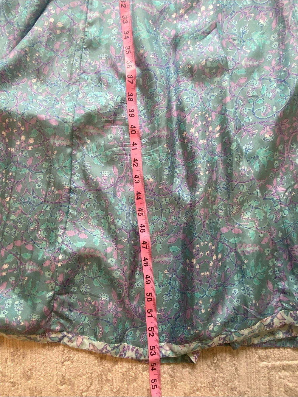 Hannah Artwear Silk Blue Maxi Dress - Picture 6 of 10